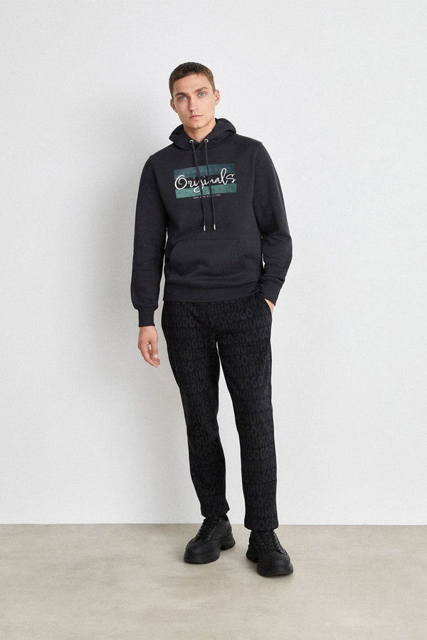 Elo JP Men's Originals Fleece Pullover Hoodie Graphite