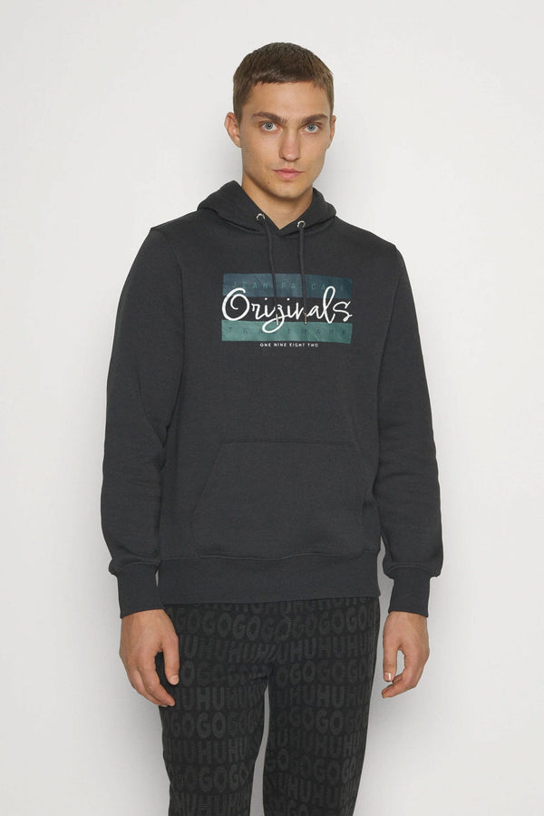 Elo JP Men's Originals Fleece Pullover Hoodie Graphite