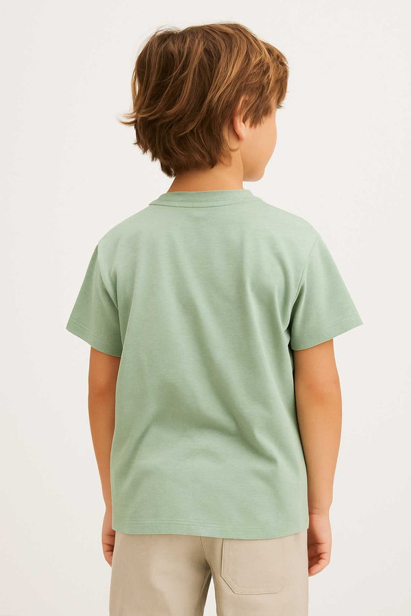 Elo Junior Max 21 Boy's I Need Some Space Tee Shirt Orange