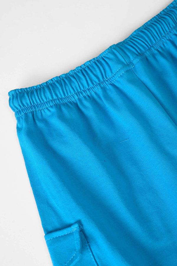 Elo Junior Republic Kid's Double Side Pockets Shorts Green