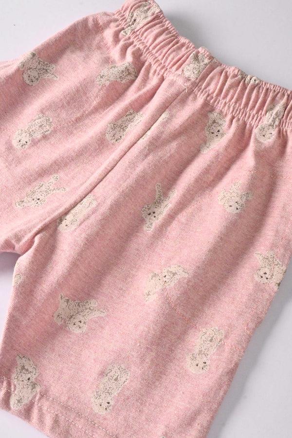 Elo Junior Republic Kid's Kericho Printed Shorts Light Plum