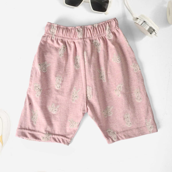 elo Junior Republic Kid's Kericho Printed Shorts Light Plum