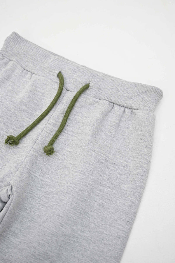 Elo Kid's Contrast Drawcord Jogger Pants Heather Grey