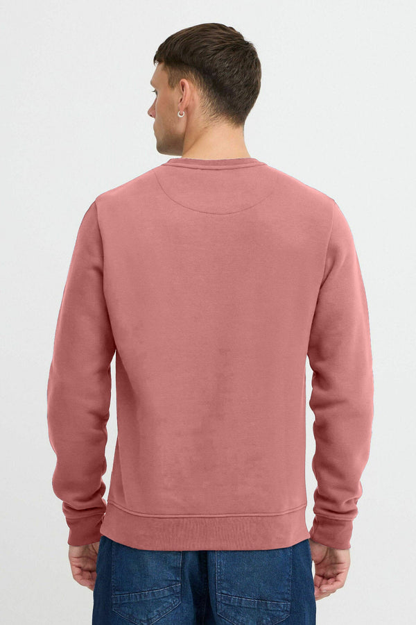 Elo L.A.T Men's Teen Night Printed Fleece Sweat Shirt Powder Pink