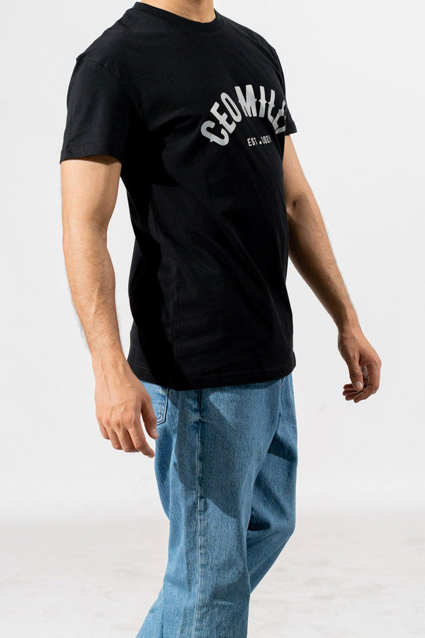 Elo LE Men's CEO Milli Printed Short Sleeve Tee Shirt White