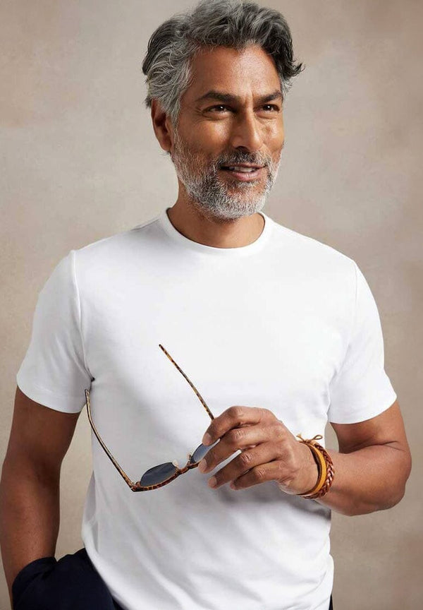 Elo LE Men's Short-Sleeve Tee - 100% BCI Combed Cotton Perfection Heather Grey