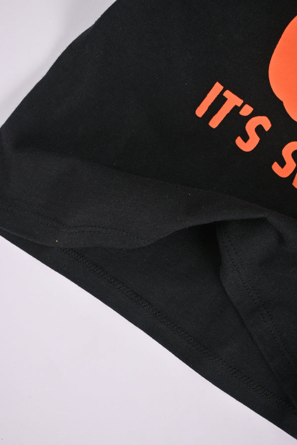 Elo Le Printemps Kid's It's Scary Printed Tee Shirt Black