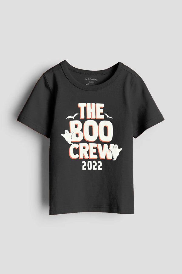 Elo Le Printemps Kid's The Boo Crew Printed Tee Shirt Black