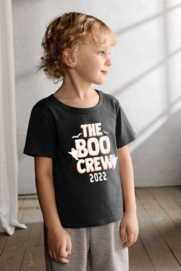 elo Le Printemps Kid's The Boo Crew Printed Tee Shirt Black