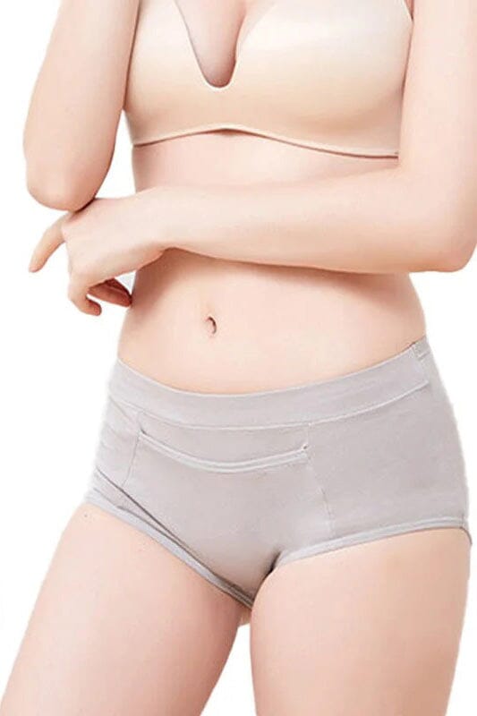 Elo Leakproof Period High-rise Breathable Panties Three Layers Period Underpants Red