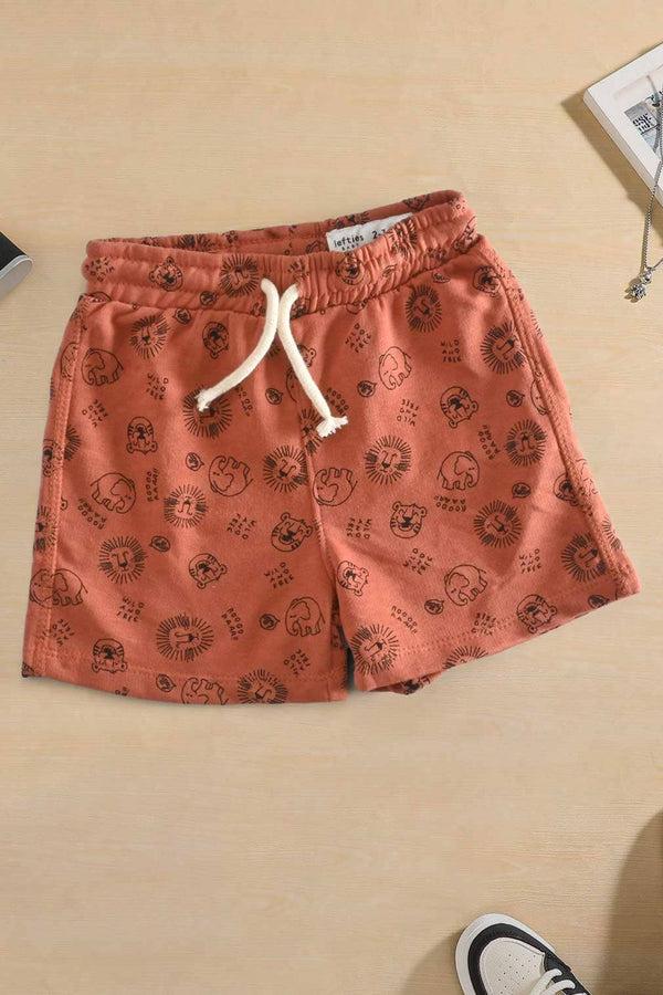 Elo LFT Baby Kid's Wild And Free Printed Terry Shorts