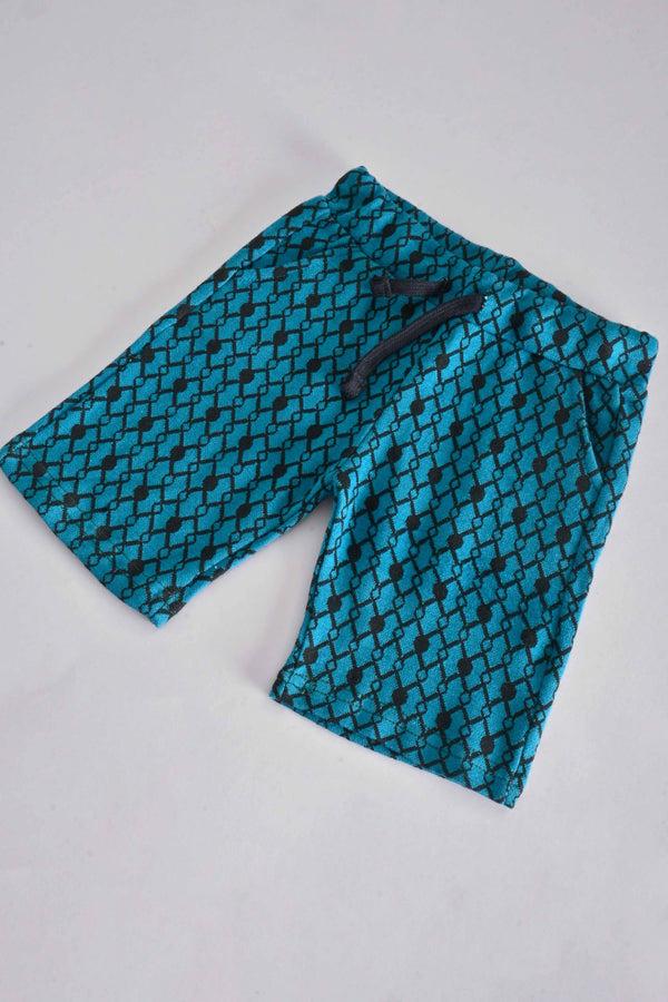 Elo LFT Baby Kids Recife Printed Design Terry Shorts