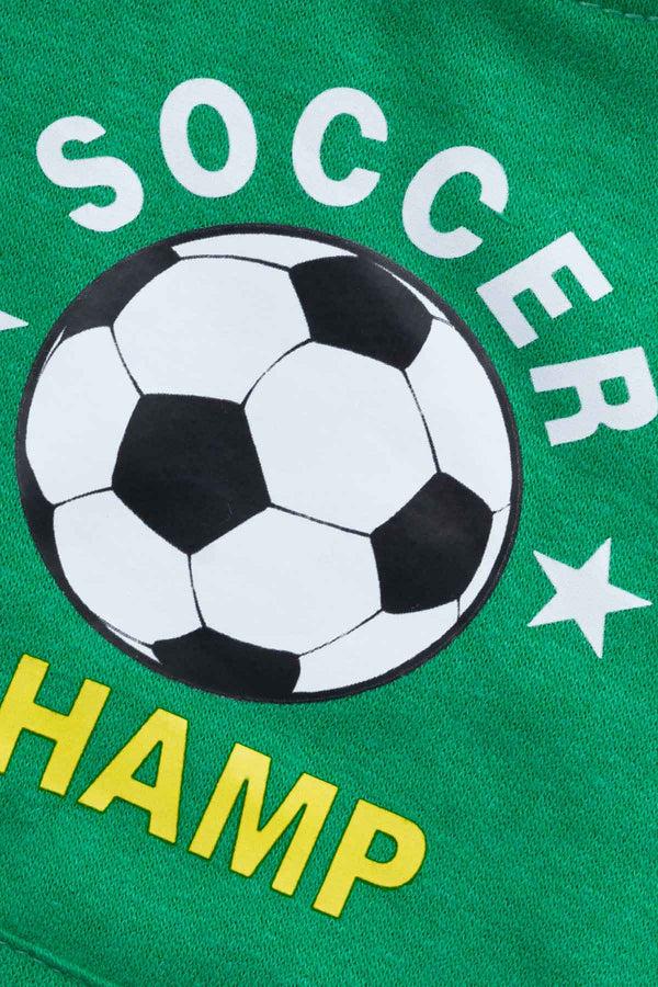 Elo LFT Boy's Soccer Champ Fleece Pullover Hoodie Green