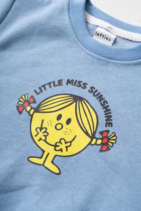 Elo LFT Girl's Little Miss Sunshine Fleece Sweat Shirt Sky