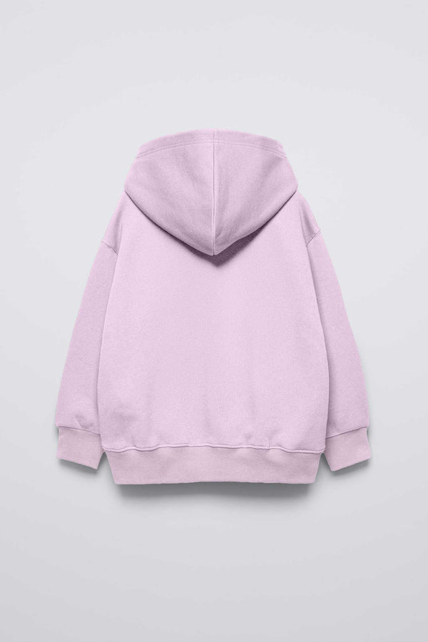 Elo LFT Kid's Bruh We Out Fleece Pullover Hoodie Pink