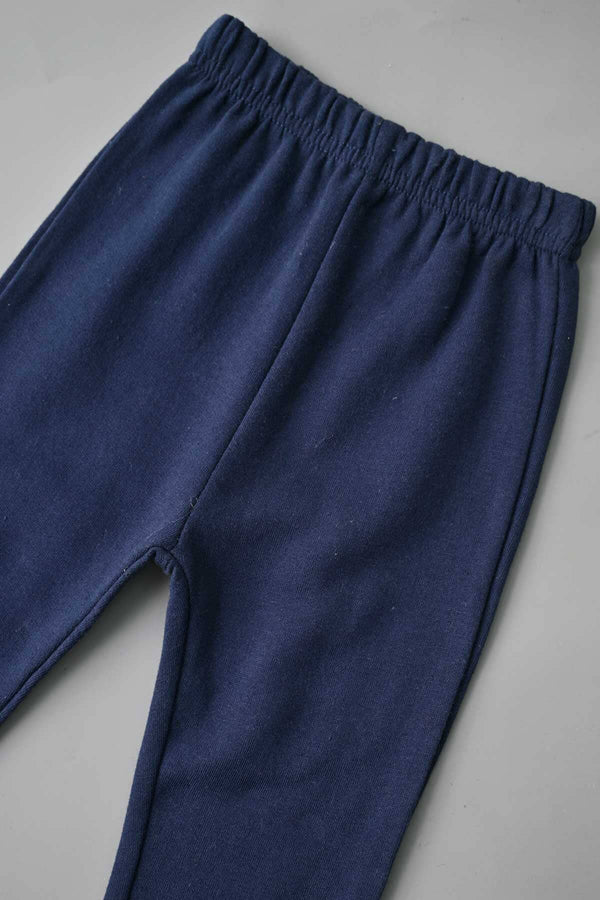 Elo LFT Kid's Champs Printed Fleece Sweat Pants Navy