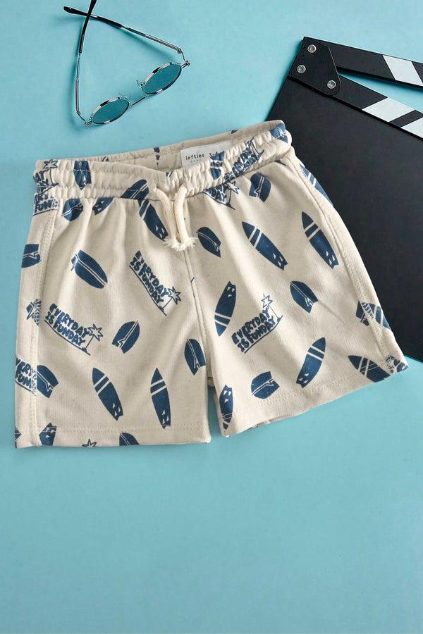 elo LFT Kid's Everyday Is Funday Printed Terry Shorts