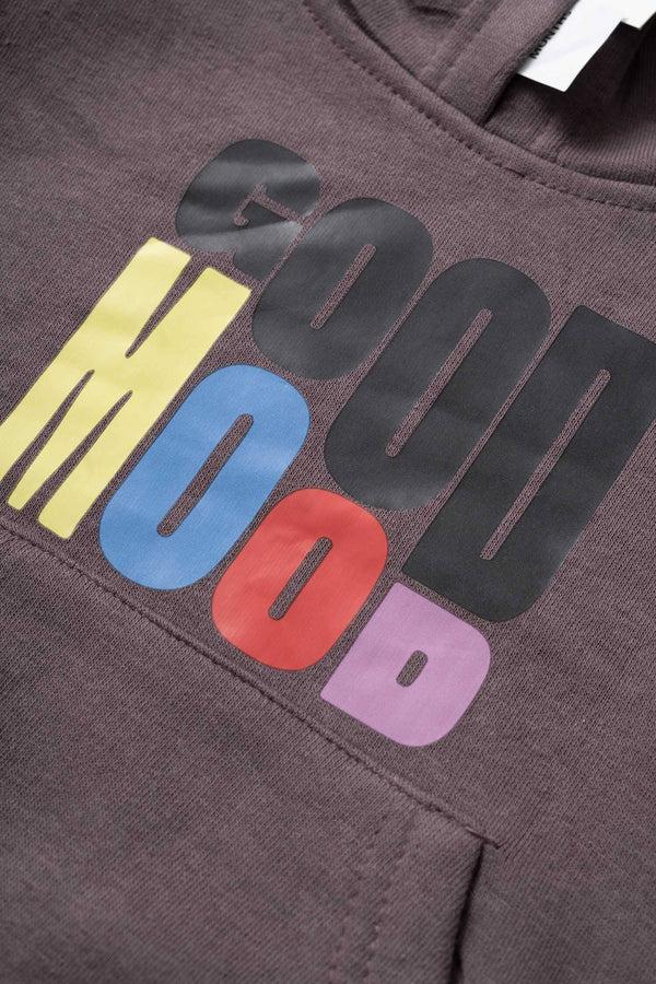 Elo LFT Kid's Good Mood Printed Pullover Hoodie Plum