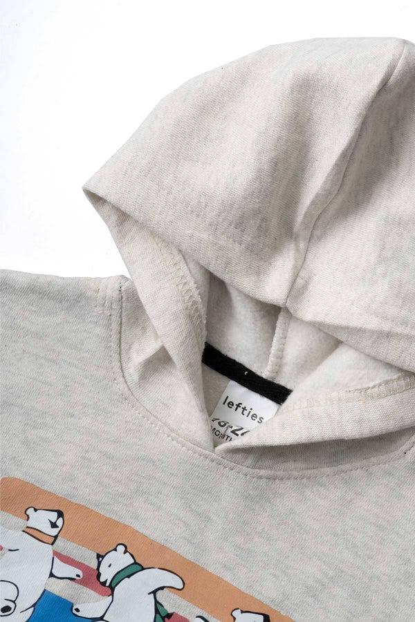 Elo LFT Kid's Happy Dance Printed Pullover Hoodie Oatmeal