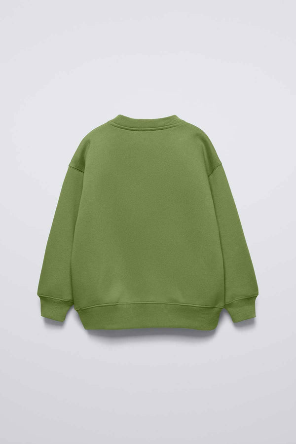 Elo LFT Kid's Hate Mondays Fleece Sweat Shirt Mint Green