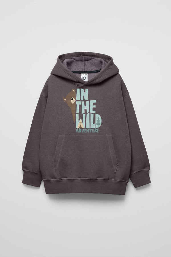 elo LFT Kid's In The Wild Adventure Pullover Hoodie Plum