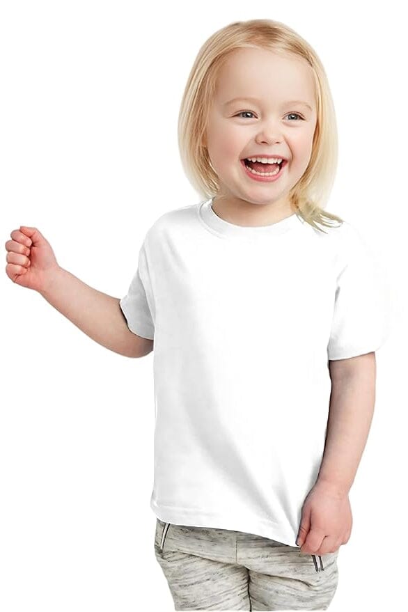 Elo LFT Kid's Solid Design Classic Tee Shirt Cool Grey