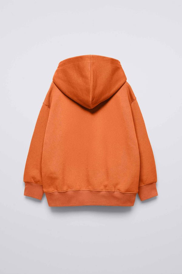 Elo LFT Kid's World Tour Printed Pullover Hoodie Orange