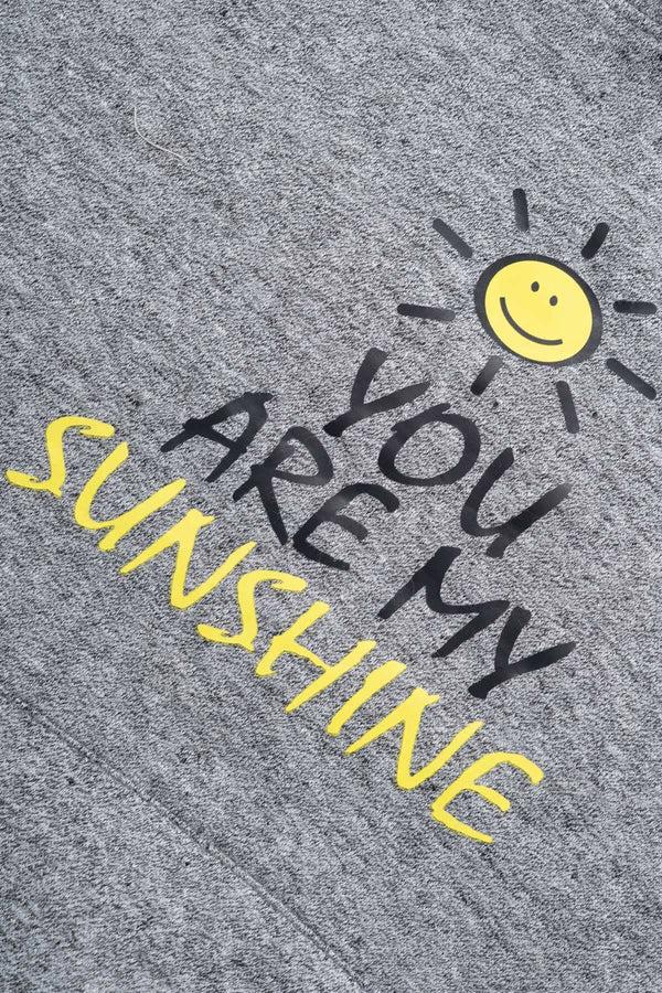 Elo LFT Kid's You Are My Sunshine Pullover Hoodie Grey Melange
