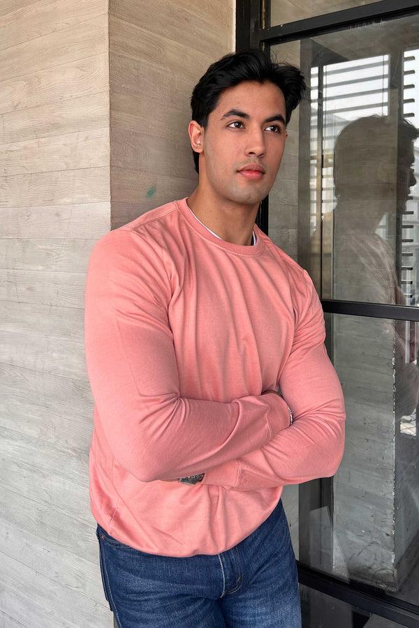 Elo LFT Men's Spring Essential Ultra-Soft Terry Sweatshirt Heather Grey