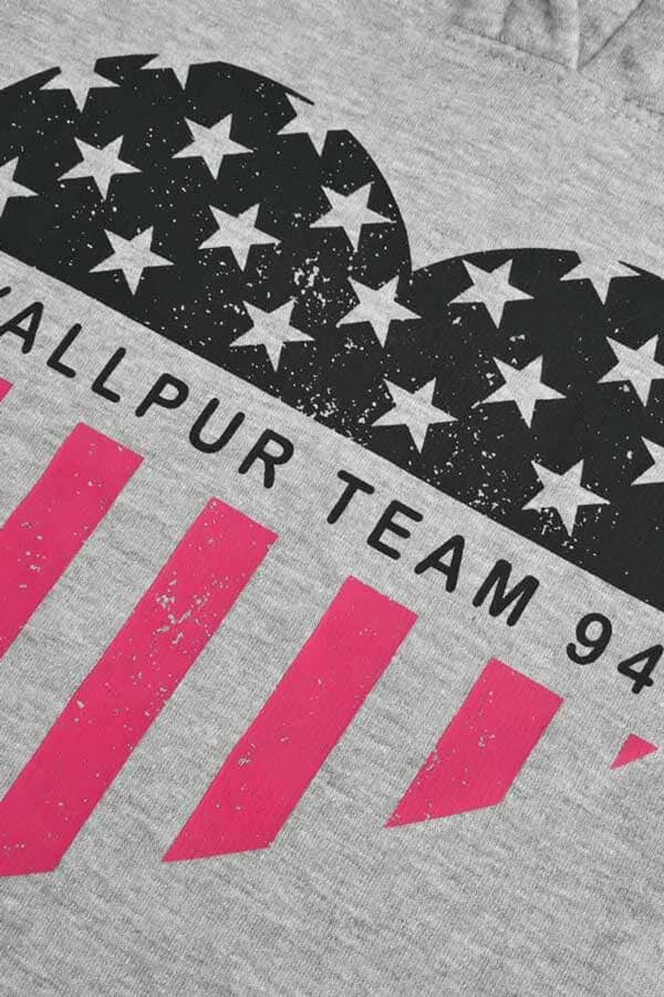 Elo Lyallpur Kid's Lyallpur Team 94 Printed Pullover Hoodie Heather Grey