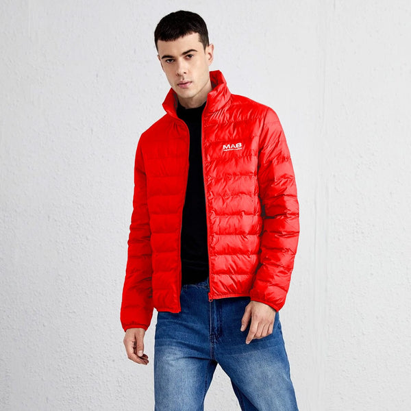 elo MA8 Men's High Performance Long Sleeve Puffer Jacket Red