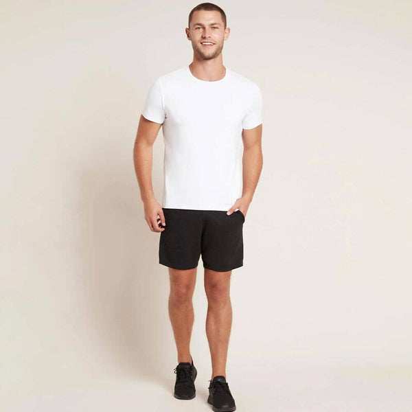 Elo MANGUUN Crew Neck Men's Solid Color Shirt White