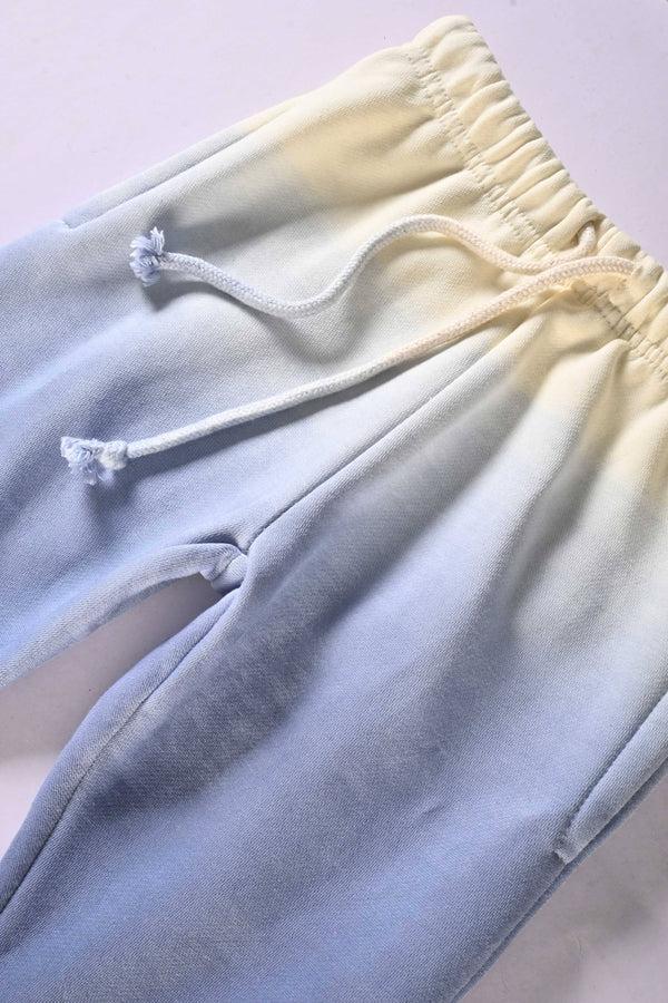 Elo Max 21 Kid's Tie And Dye Style Santos Fleece Trousers White & Lilac