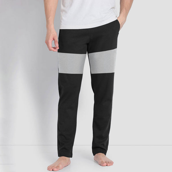 Elo MAX 21 Men's Coronel Contrast Panel Style Fleece Trousers Light Navy & Blue