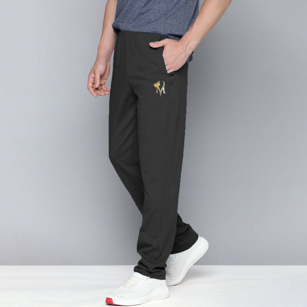 elo MAX 21 Men's Crown Embroidered Fleece Trousers Black