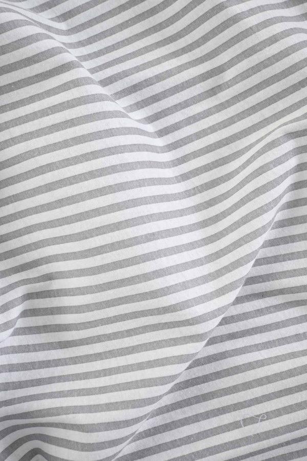 Elo Max 21 Men's Impacters Printed Stripes Style Tee Shirt White & Grey