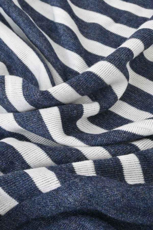 Elo Max 21 Men's Logo Printed Stripes Style Short Sleeve Tee Shirt White & Charcoal