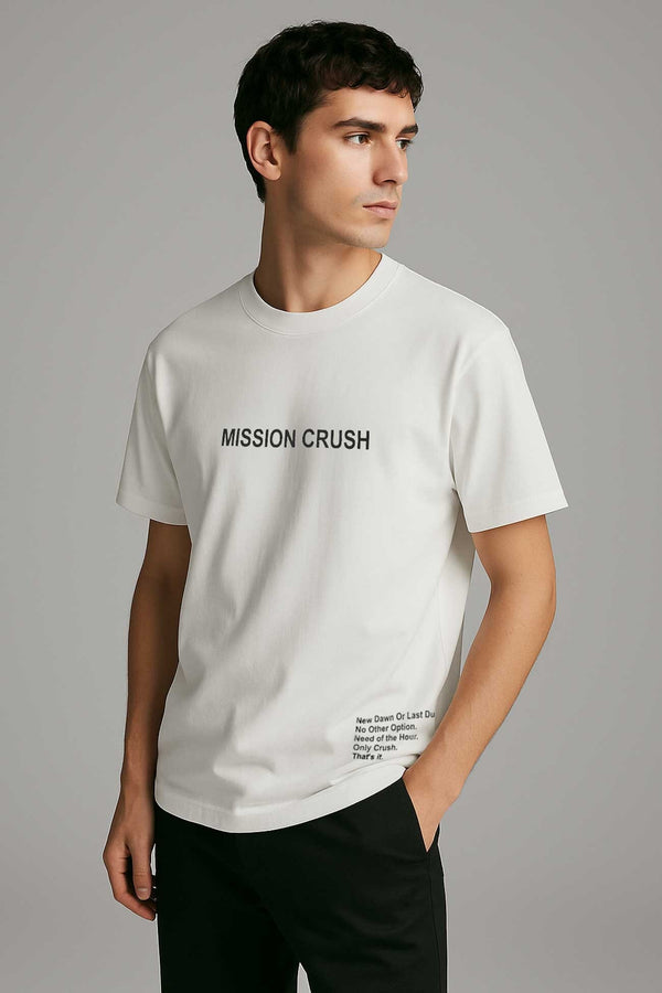 Elo Max 21 Men's Mission Crush Crew Neck Tee Shirt Mustard