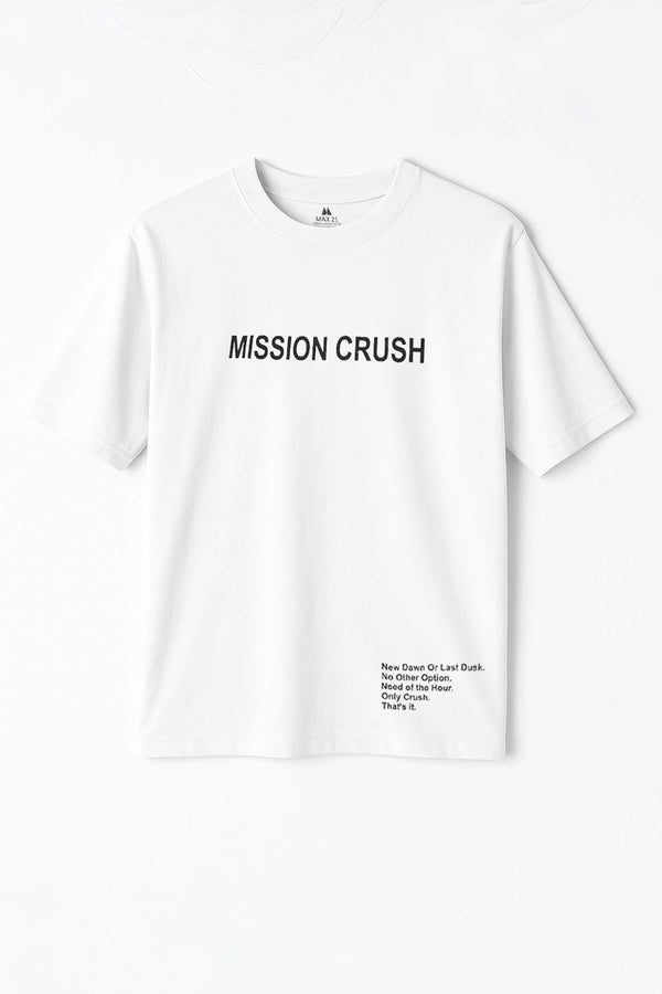 Elo Max 21 Men's Mission Crush Crew Neck Tee Shirt Mustard