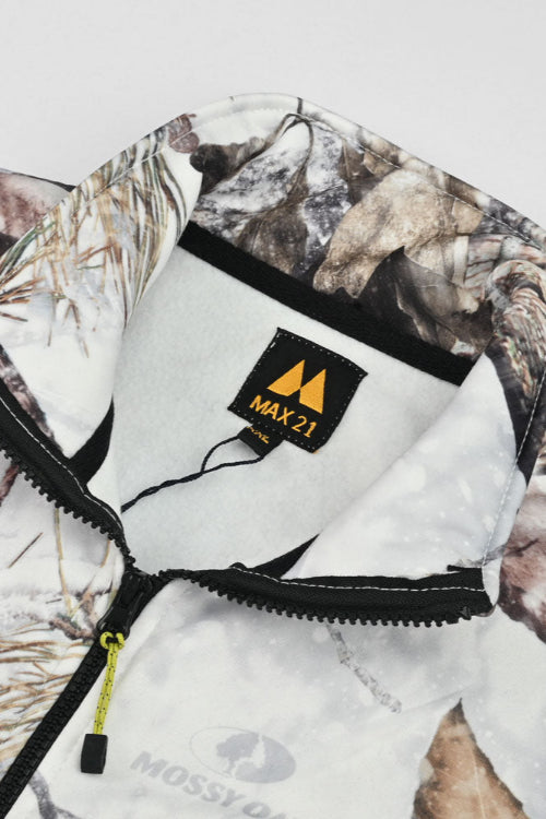 Elo Max 21 Men's Mossy Oak Printed Style Fleece Body Warmer White
