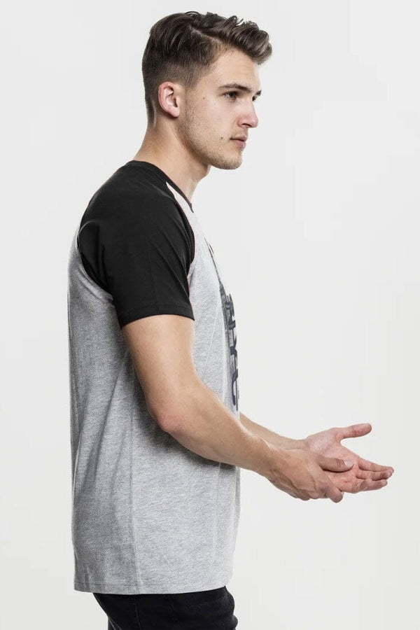 Elo Max 21 Men's NYC Raglan Sleeve Tee Shirt Maroon