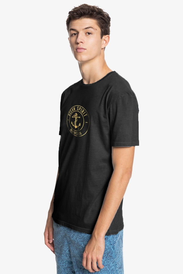 Elo Max 21 Men's Ocean Spirit Printed Tee Shirt Black