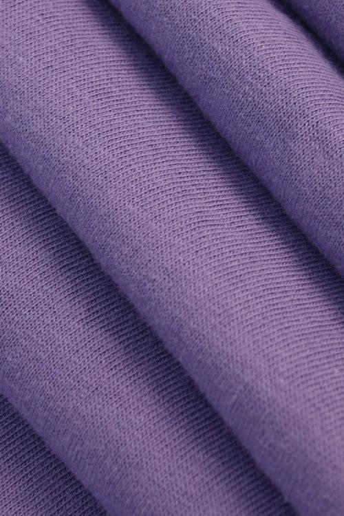 Elo Max 21 Men's Refresh Printed Raglan Short Sleeve Crew Neck Tee Shirt Light Purple