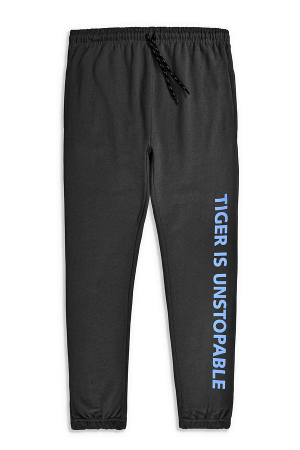 elo MAX 21 Men's Tiger Is Unstoppable Fleece Trousers Black