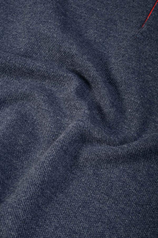 Elo Max 21 Men's Tipped Collar Polo Shirt Jeans Marl