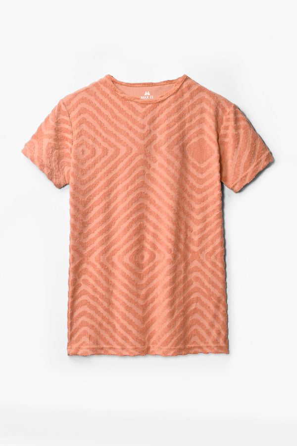 Elo Max 21 Women's Betim Design Short Sleeve Tee Shirt Tea Pink