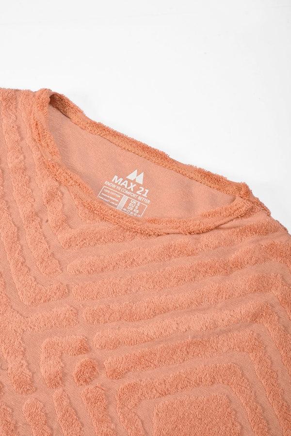 Elo Max 21 Women's Betim Design Short Sleeve Tee Shirt Tea Pink