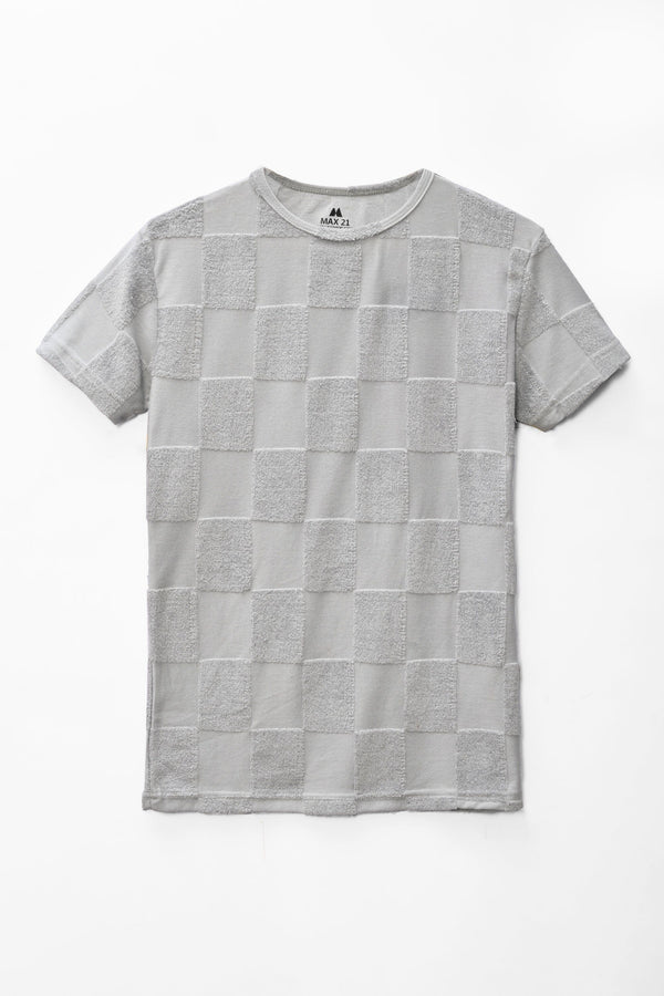 Elo Max 21 Women's Bilbeis Design Short Sleeve Tee Shirt Grey