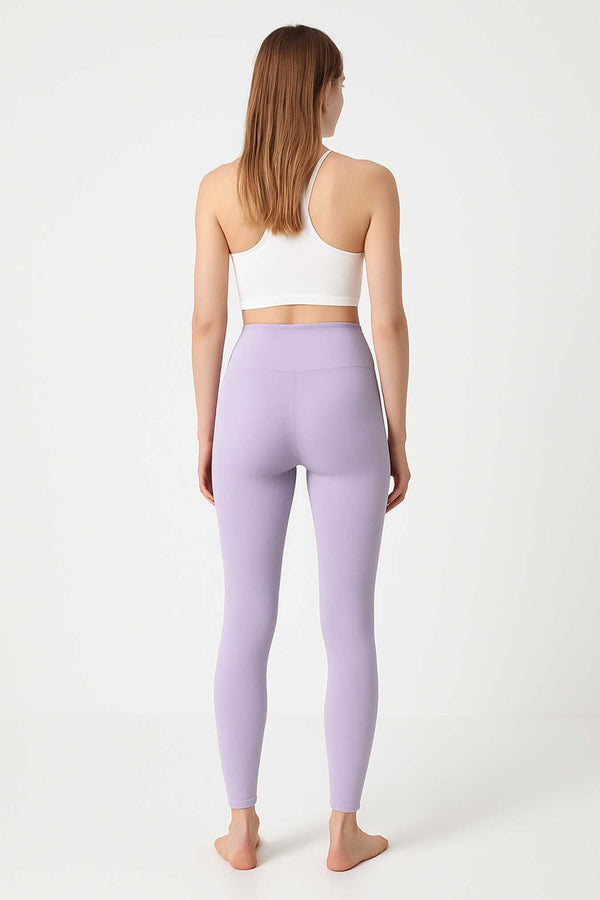 Elo Max 21 Women's Highwaist Dry-Fit Activewear Leggings Lilac
