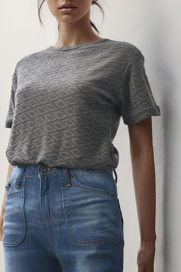 Elo Max 21 Women's Minsk Style Short Sleeve Tee Shirt Graphite